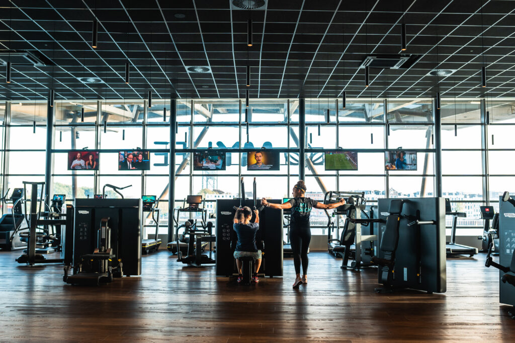 fitnesszaal van mylife rotterdam maas