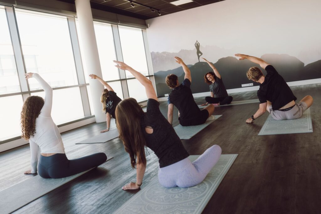 stretch door een groep