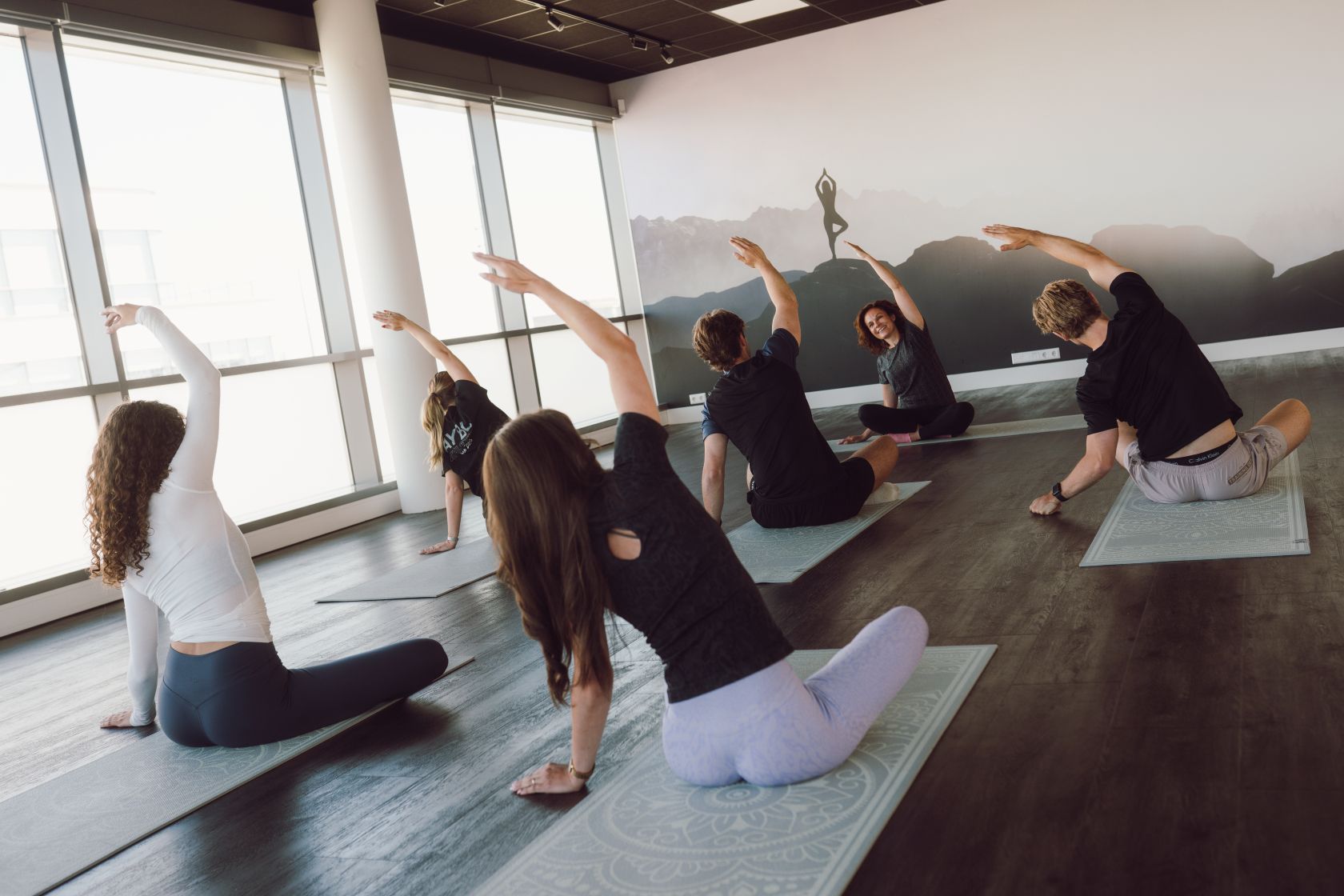stretch door een groep